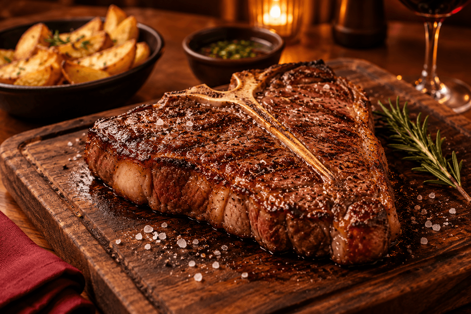 T-Bone Steak 550g (1/2 pessoas)